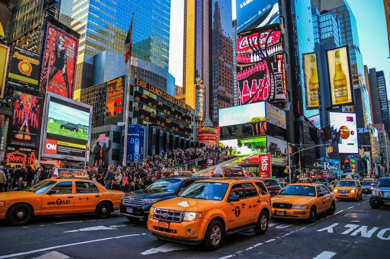 times square taxi