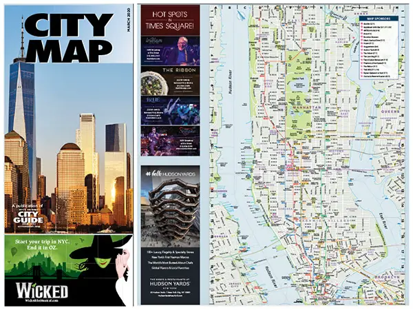 city map new york city 2020