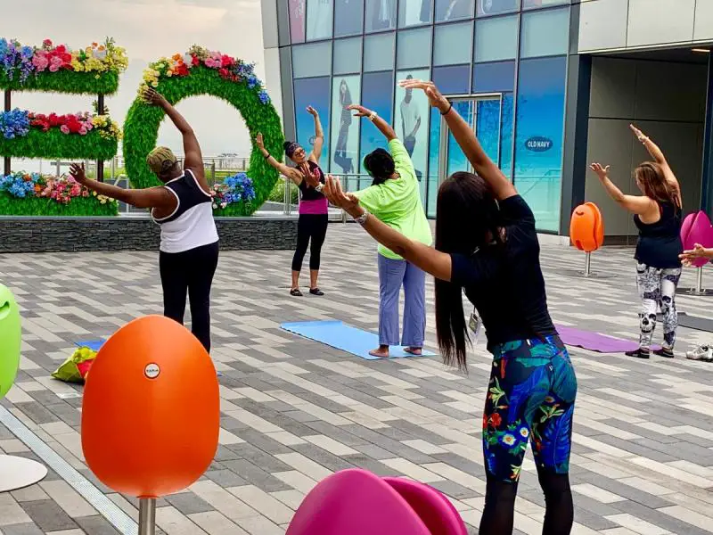 empire outlets fit yoga sundays