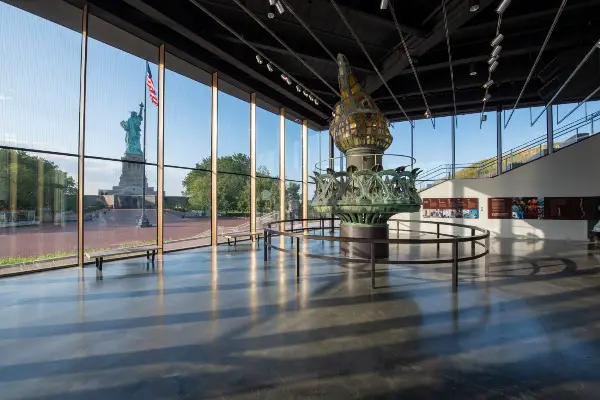statue of liberty museum torch
