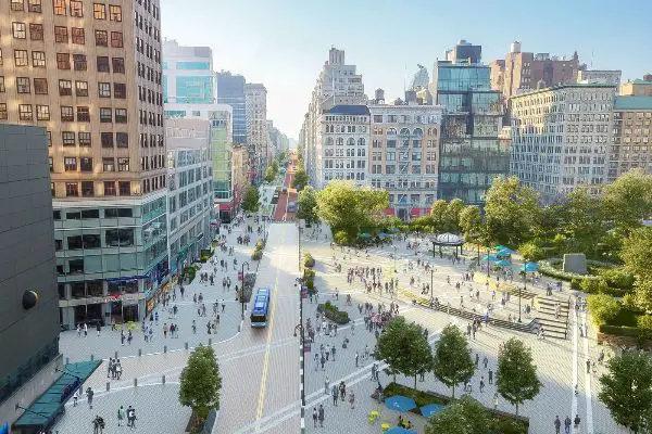 union square partnership proposal open space