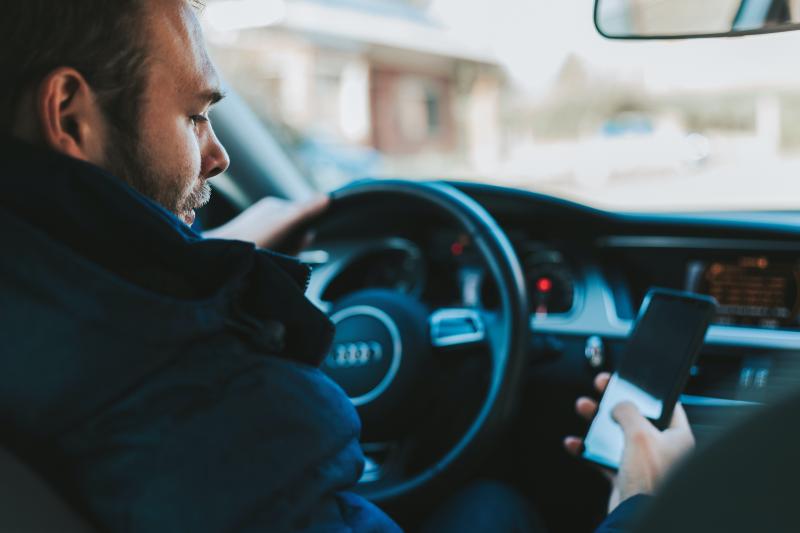 distracted driving audi