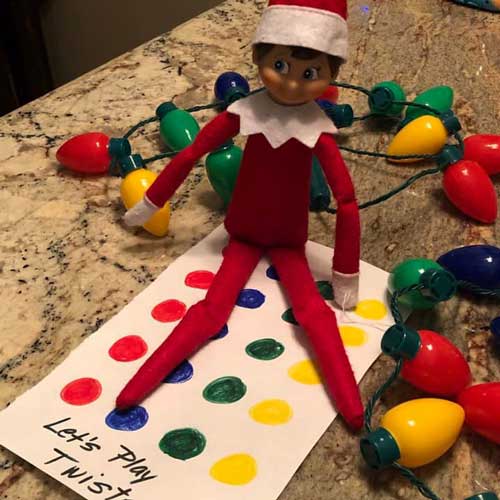 elf on the shelf twister