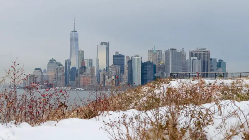 winter governors island