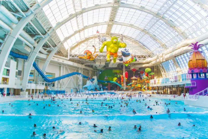 wave pool american dream mall