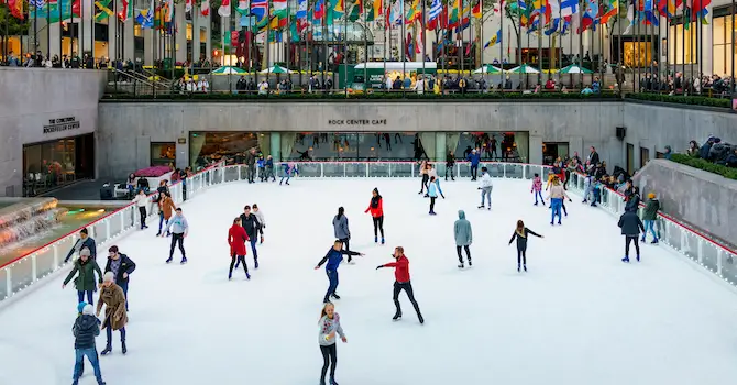 rockefeller center ice skating