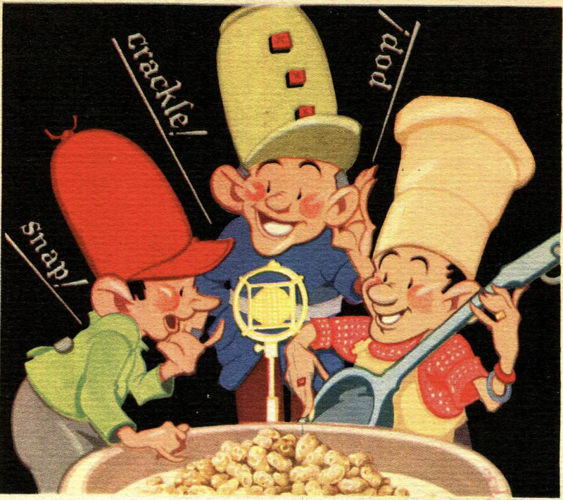 original snap crackle pop vintage rice krispies