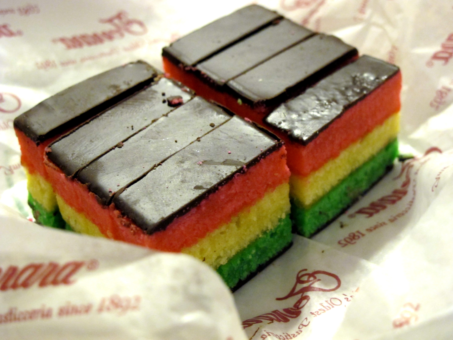 rainbow cookies