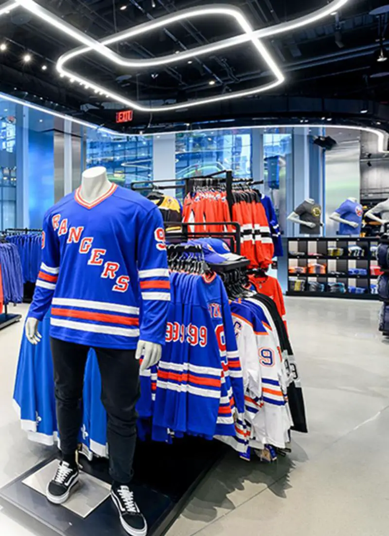 The NHL Store in New York City, for hockey fans 