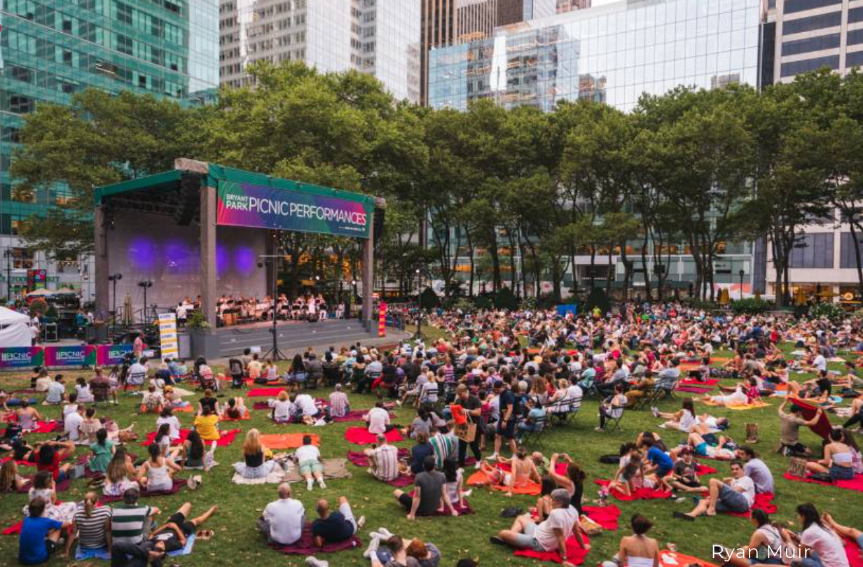 Bryant Park Picnic Performances