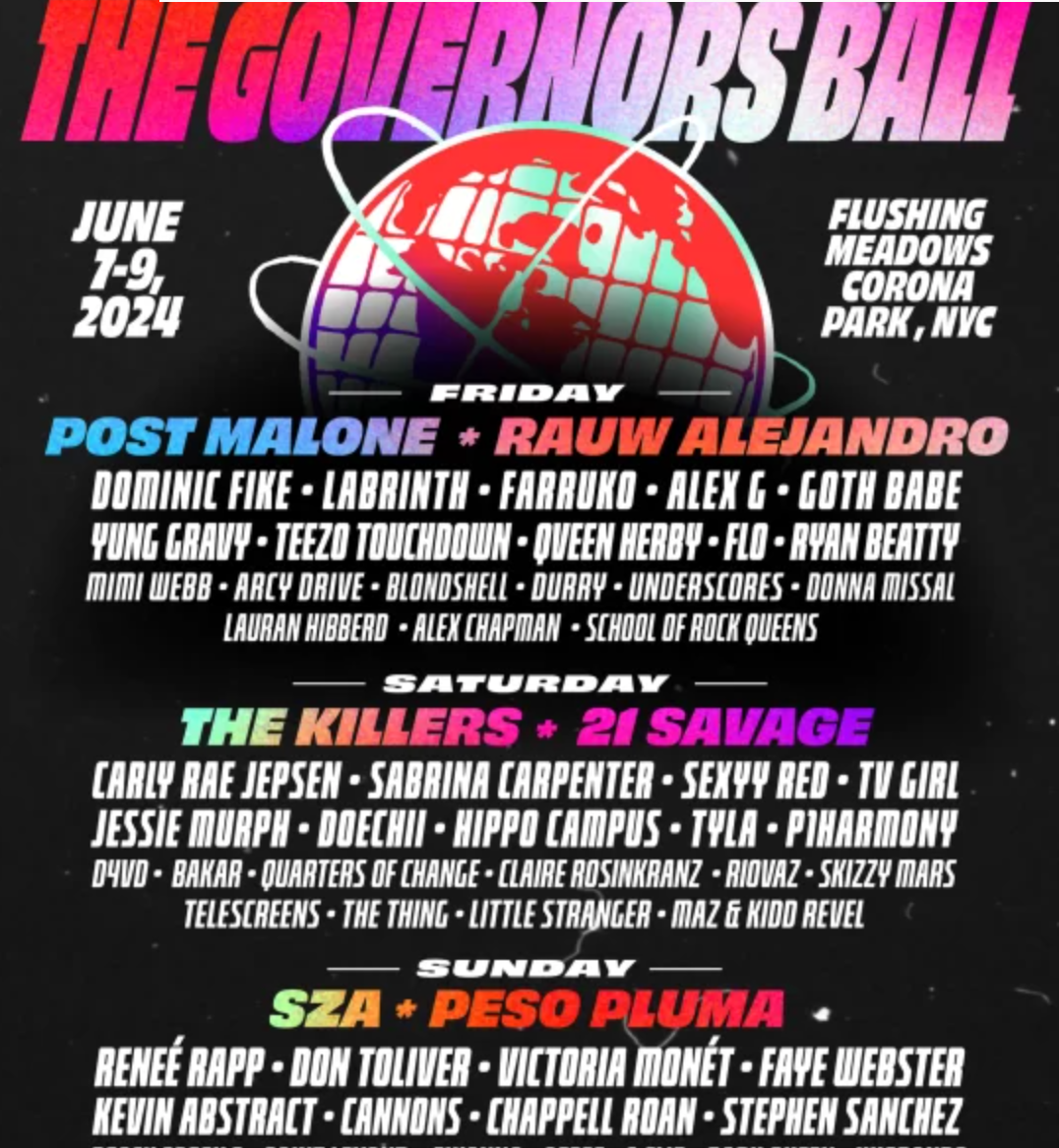 Governors Ball 2024