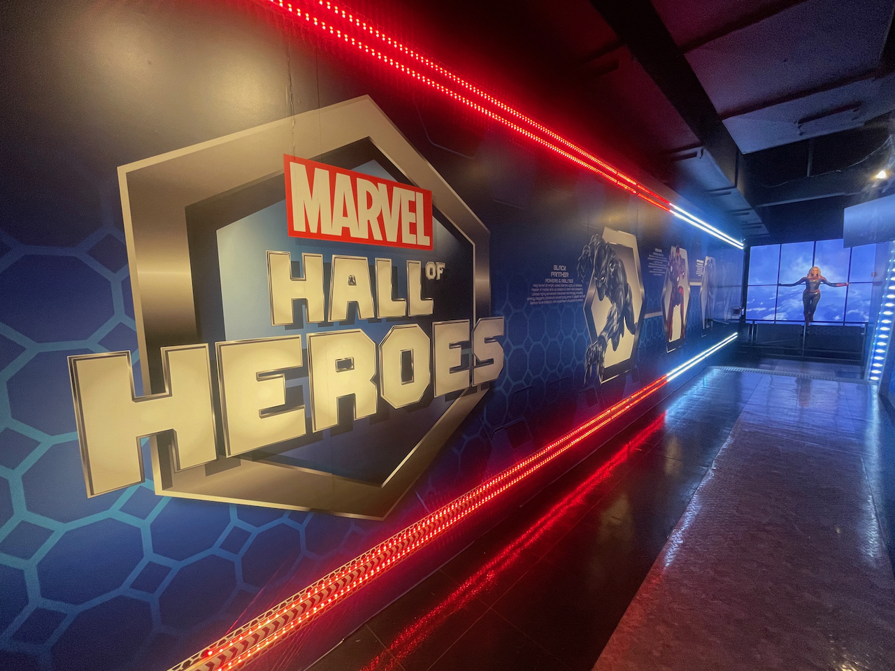 Marvels Hall of Heroes Madame Tussauds wax figure at Madame Tussauds New York