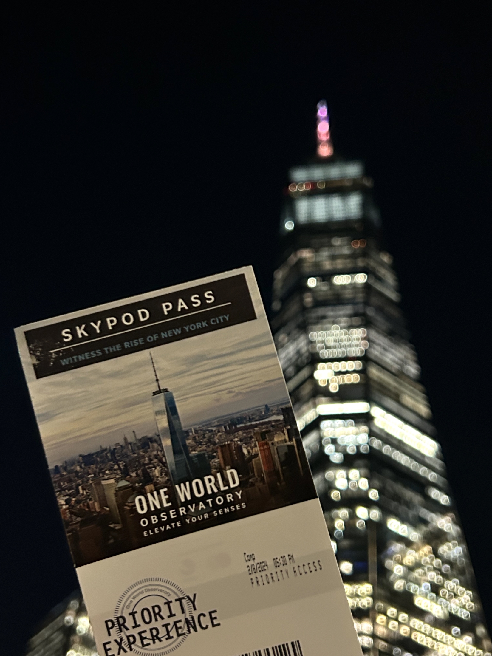 One World Observatory ticket NYC