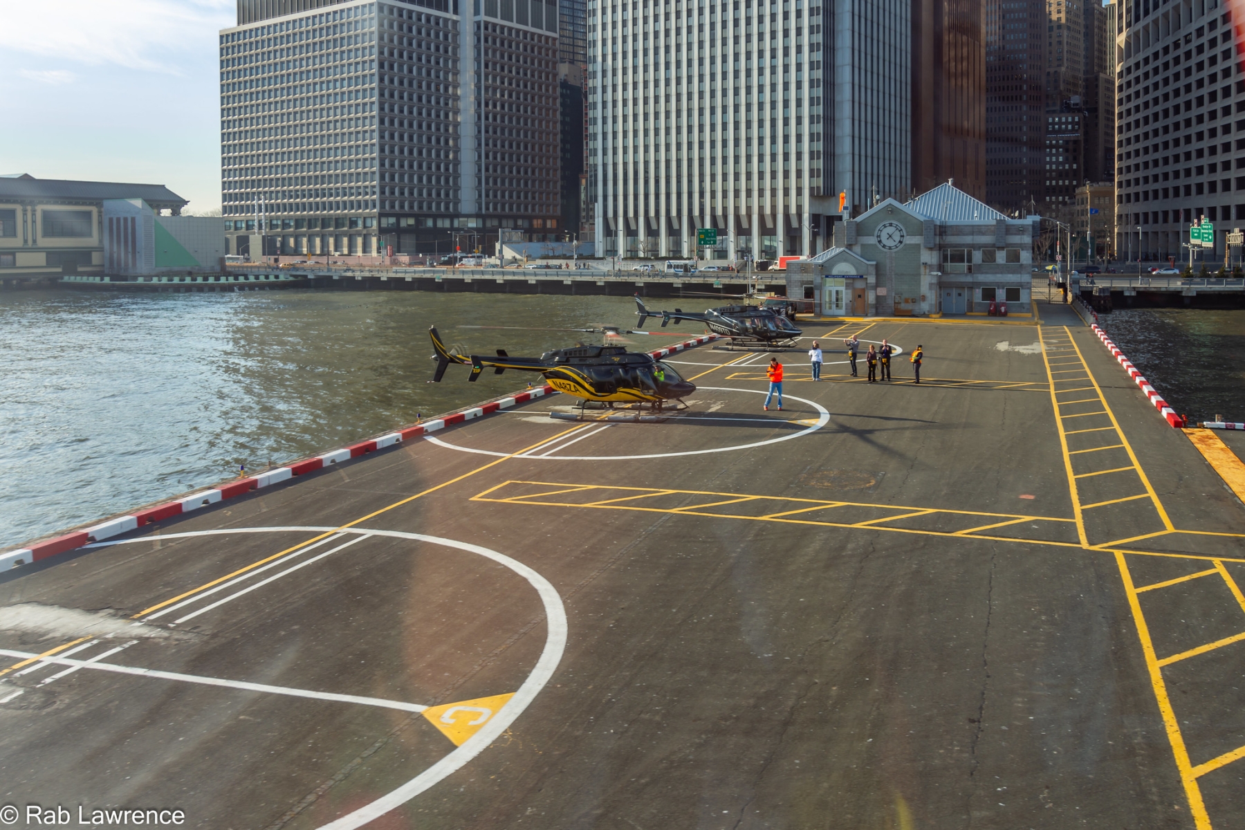 downtown heliport nyc helicopter ride
