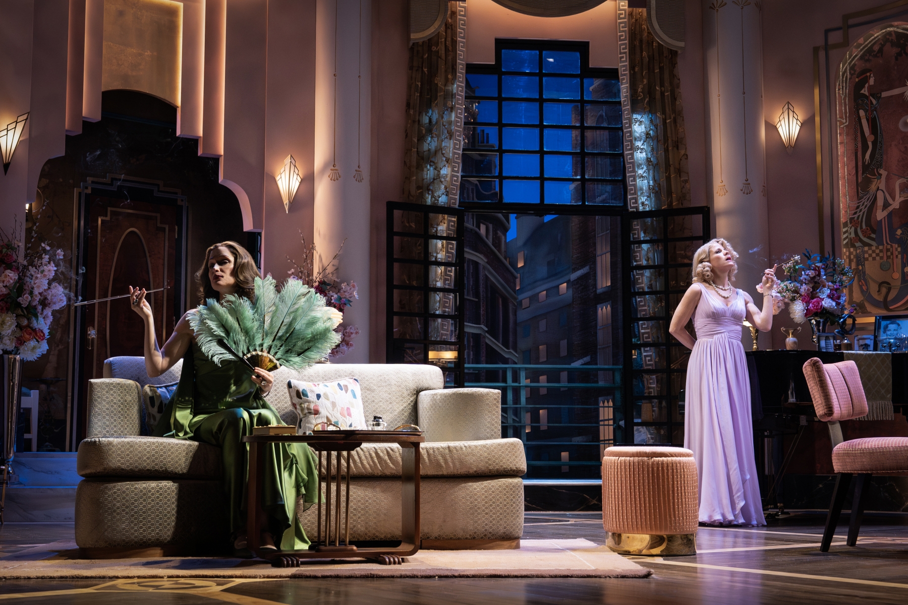FALLEN ANGELS, Rose Byrne & Kelli O'Hara