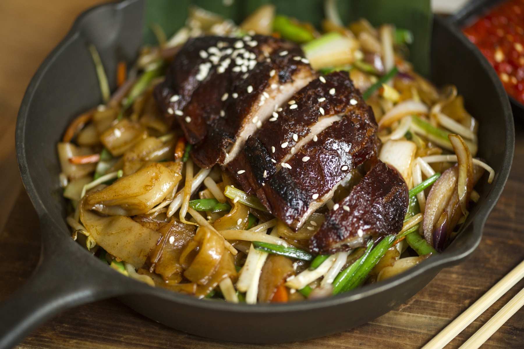 duck noodles red farm