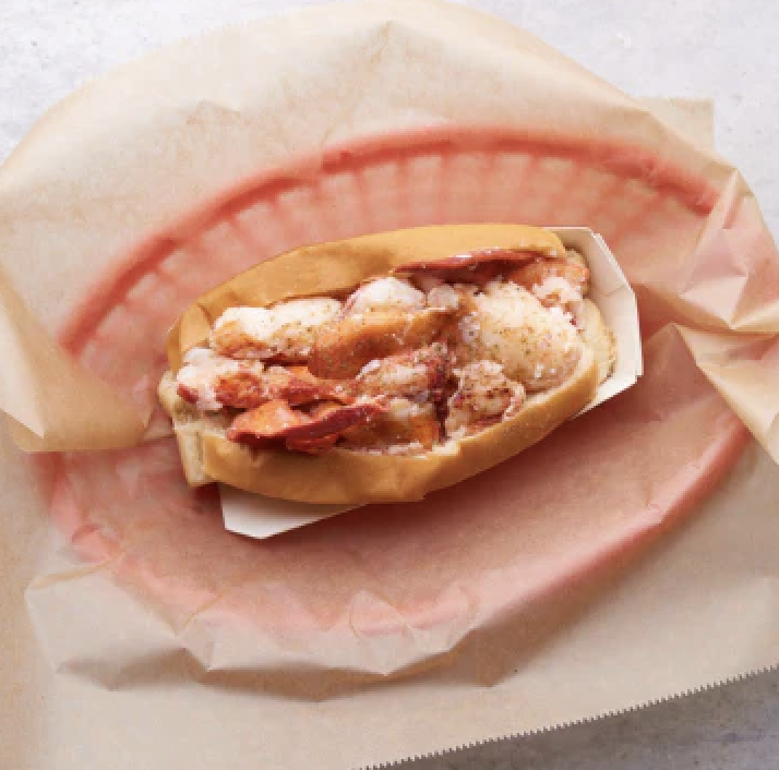lobster roll from luke's lobster