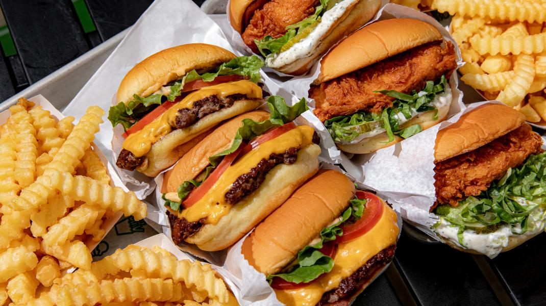shake shack burgers