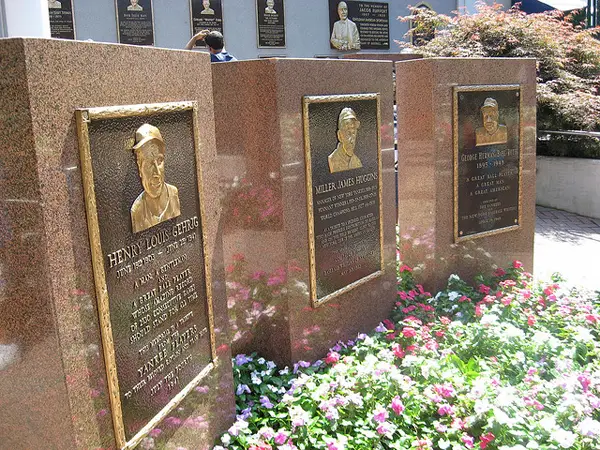 A view of Memorial Park at Yankee Stadium.