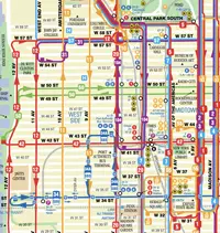 NYC Bus Map