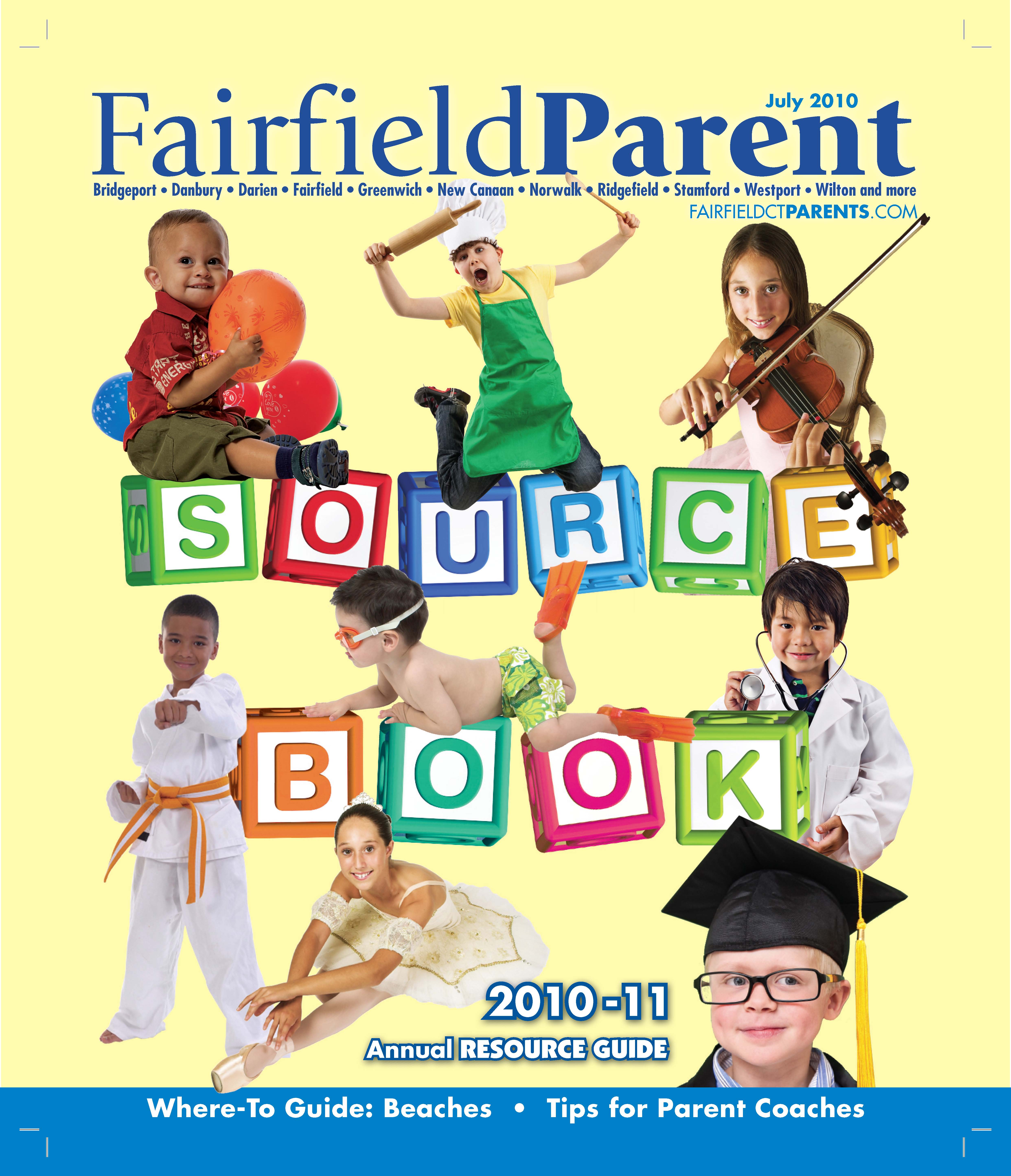 Fairfield Parent magazine, Source Book July 2010