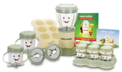 Baby Bullet set, make your own baby food