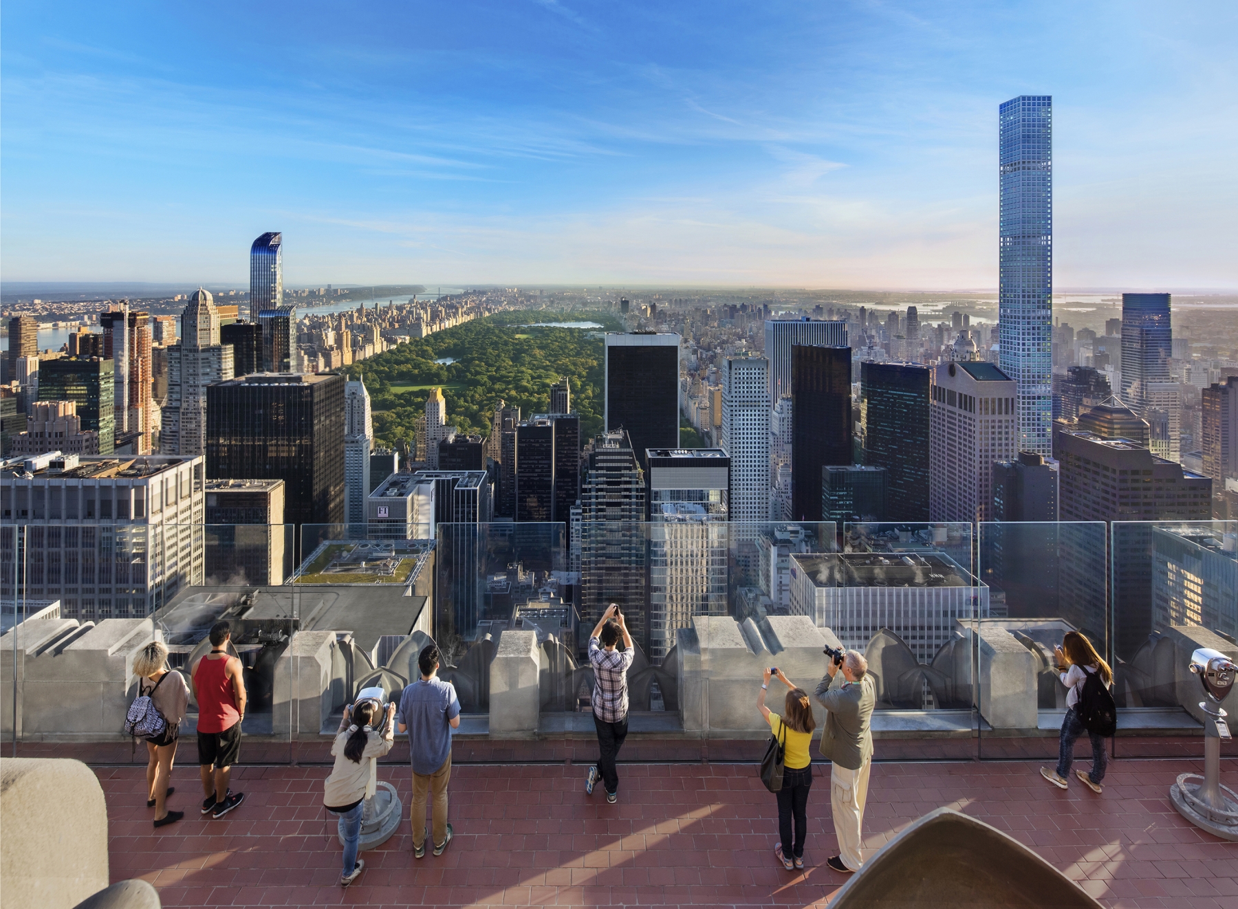 north view top of the rock observation deck