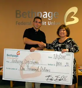 Bethpage Federal Credit Union Foundation Scholarship winner 2011