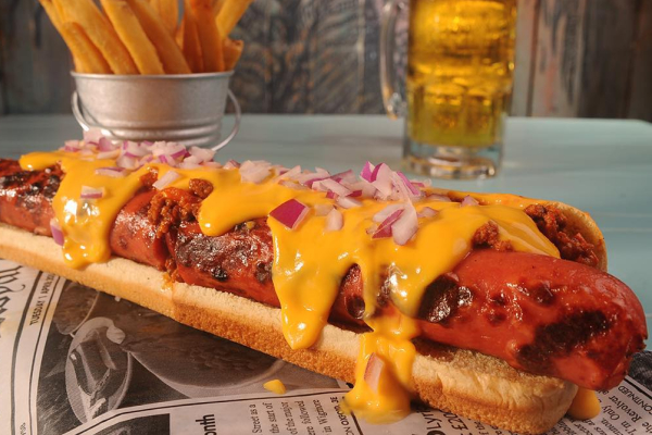 senor frog's hot dog times square