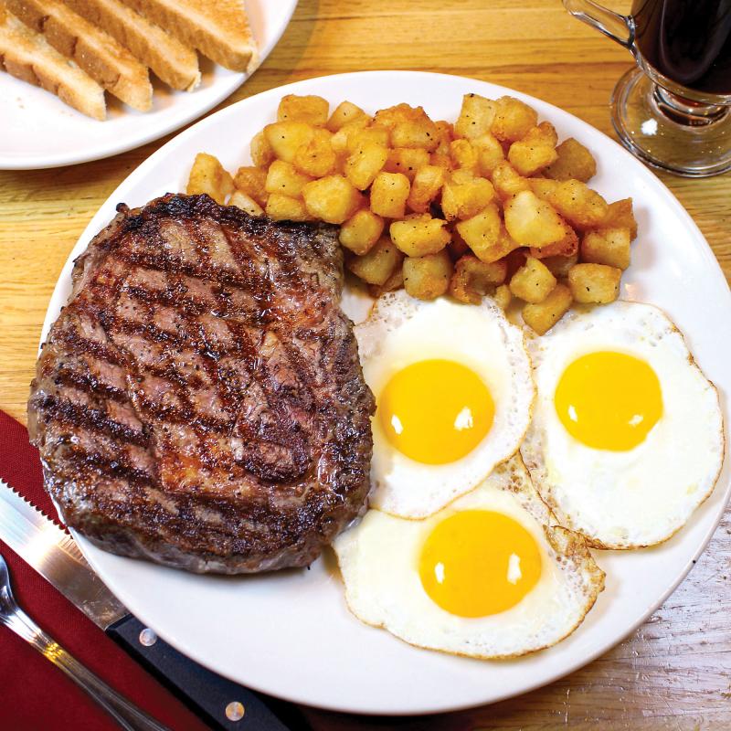 applebees steak and eggs