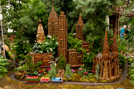 New York Botanical Garden's Holiday Train Show