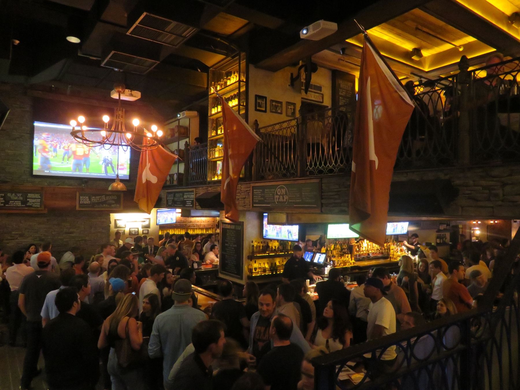 Stout Grand Central for Super Bowl viewing