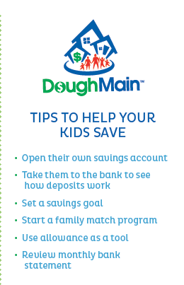 tips to help your kids save