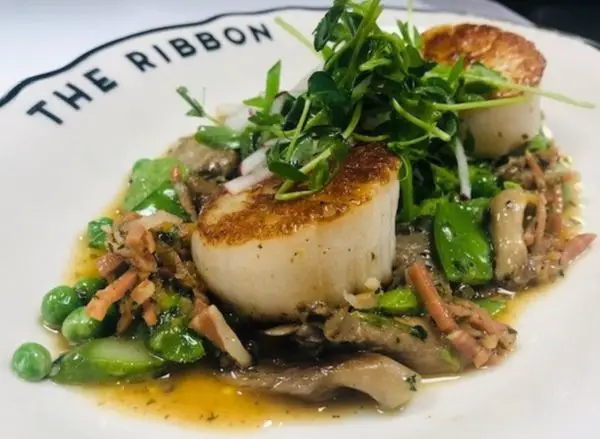 scallops easter special the ribbon