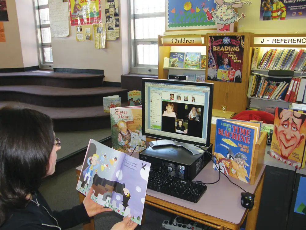 skype story time at Queens Library