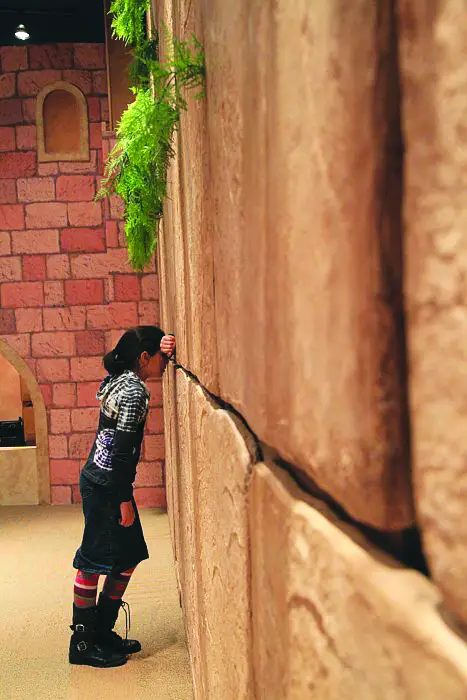 At Mini-Israel, children can visit the Kotel, the Western Wall, and experience a live video feed from the actual landmark in Israel.