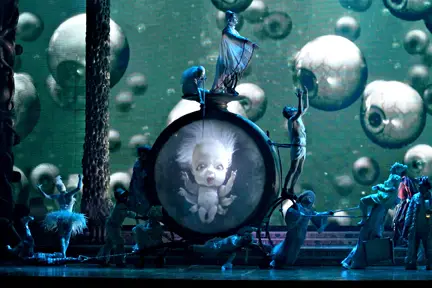 baby in Zarkana Cirque du Soleil
