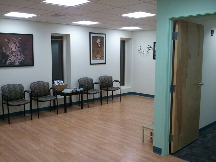 The Park Ridge Office's newly expanded waiting room
