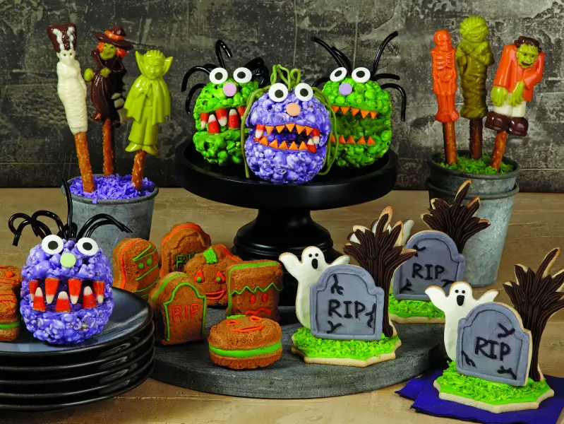 popcorn ball monsters