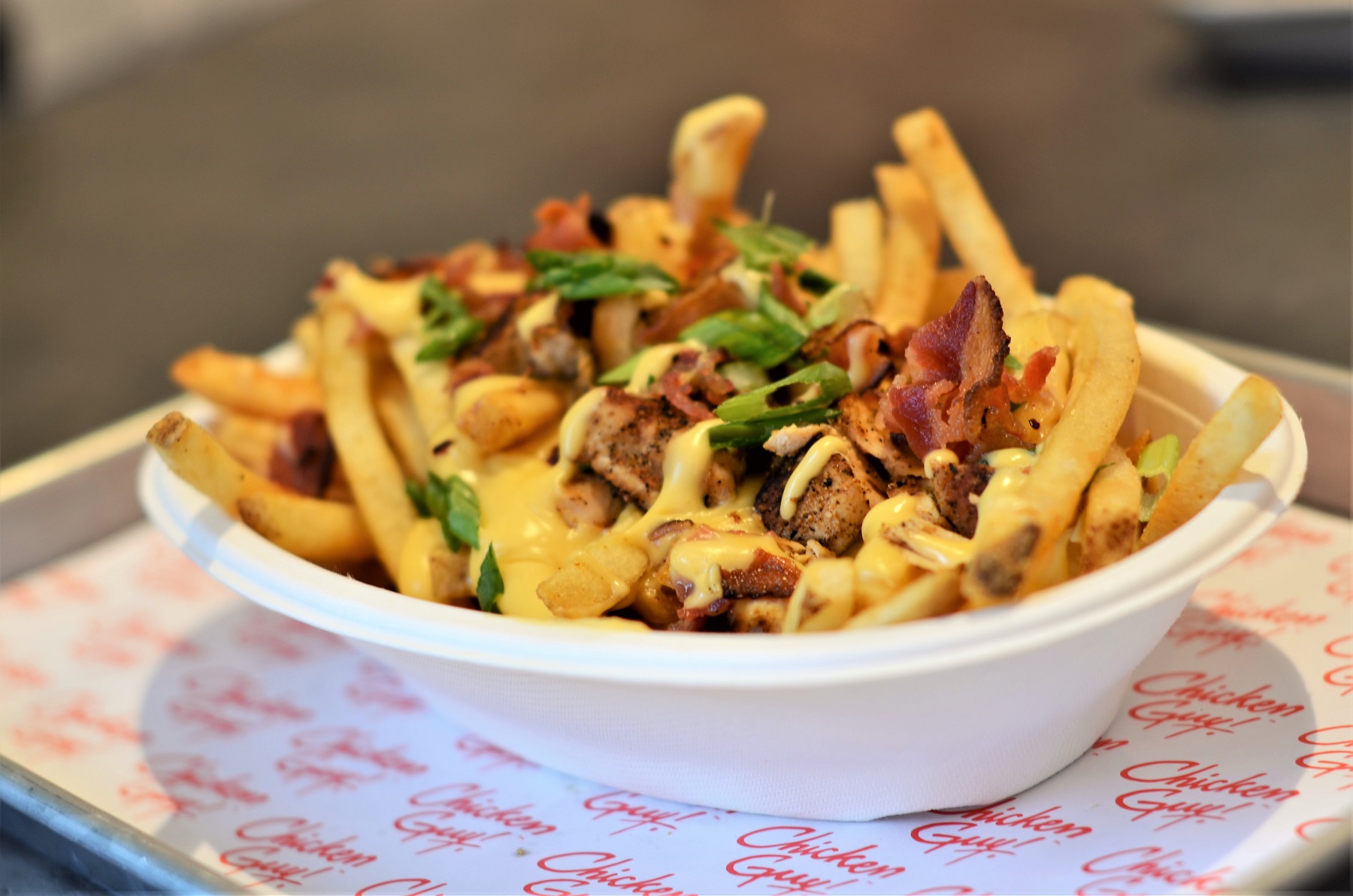 loaded fries chicken guy!