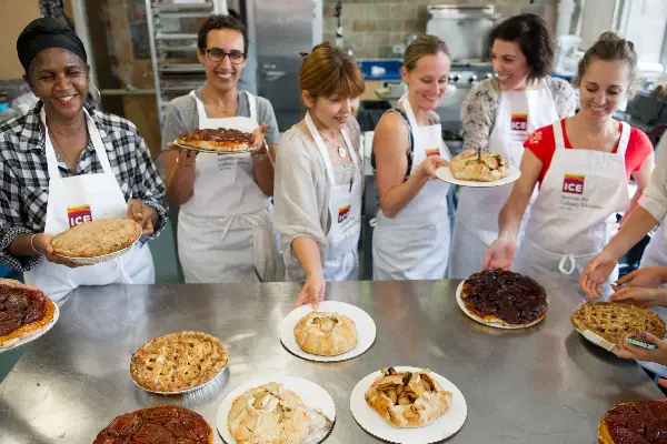 institute of culinary education recreational pie class