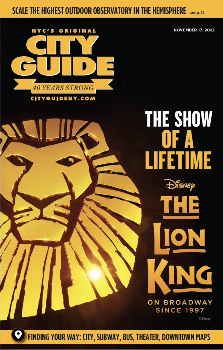 lion king city guide cover