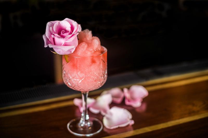 beauty and the beast cocktail pop up