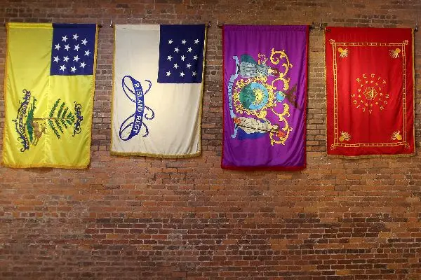 american regimental flags