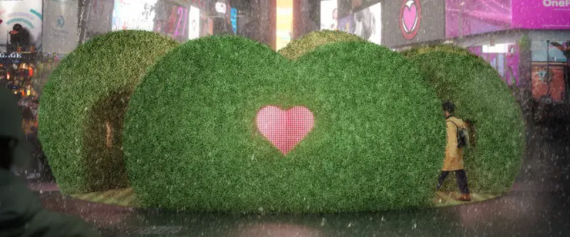 love's hedge times square