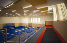92Y's Gymnastics Studio in the SKy