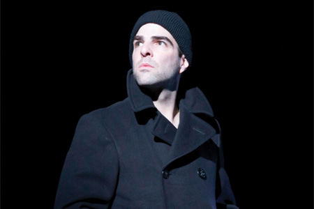 Zachary Quinto in The Glass Menagerie on Broadway