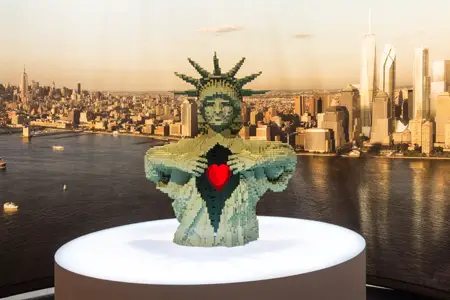 The Art of the Brick at Discovery Times Square in NYC