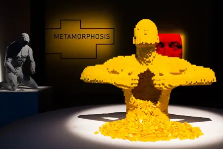 Nathan Sawaya's The Art of the Brick at NYC's Discovery Times Square