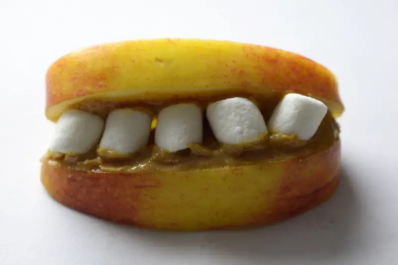 halloween apple monster mouths